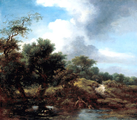 Jean Honore Fragonard The Pond